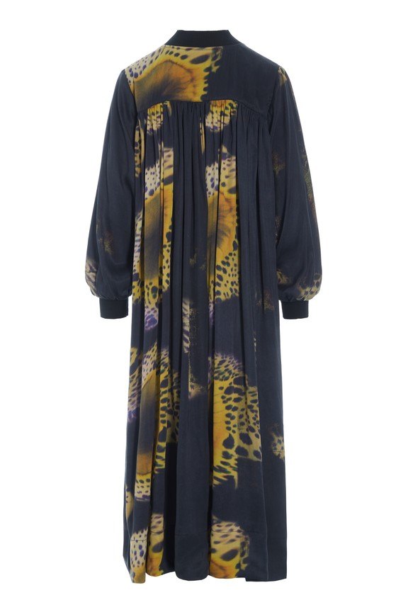 Shinobe Wide Dress Yellow Orchid 15406