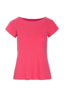 Naibu Ribbed Blouse Rhododendron 15243