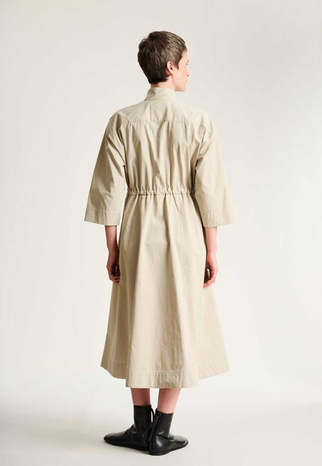 Tazuke Dress With Zipper Stone 15398