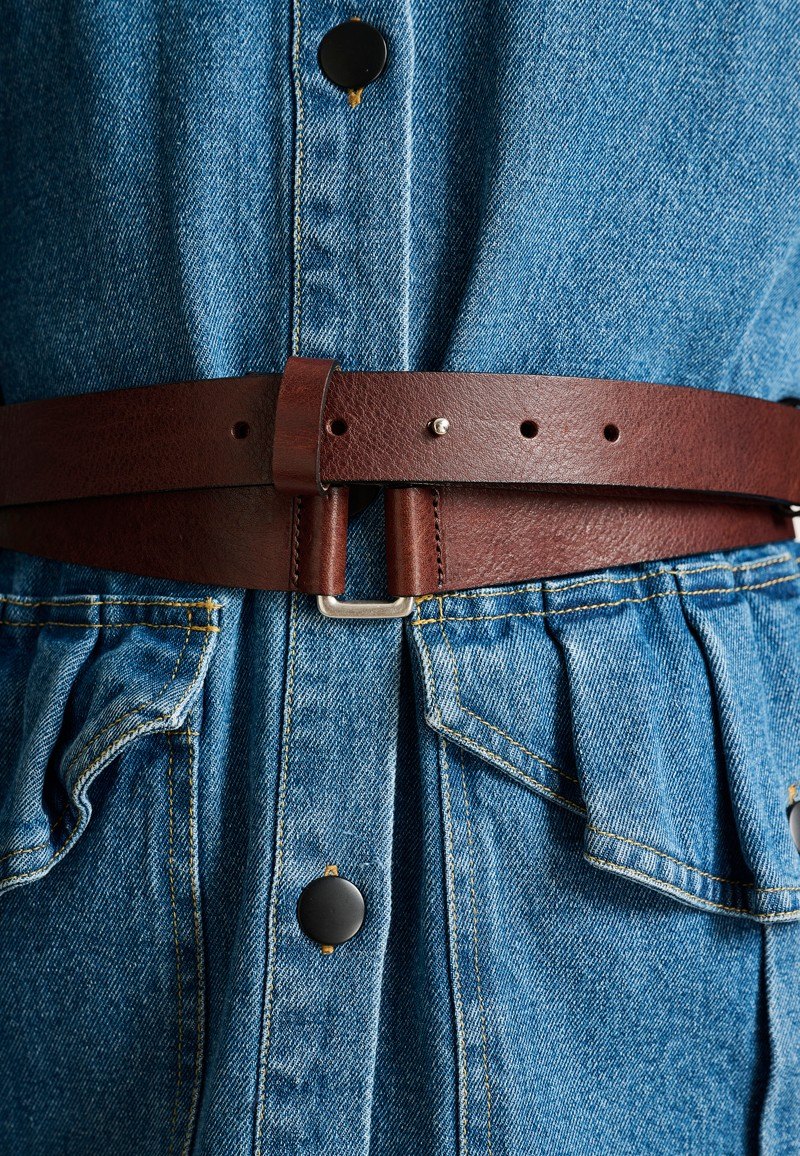 Hayato Long Jacket Blue Denim 15277