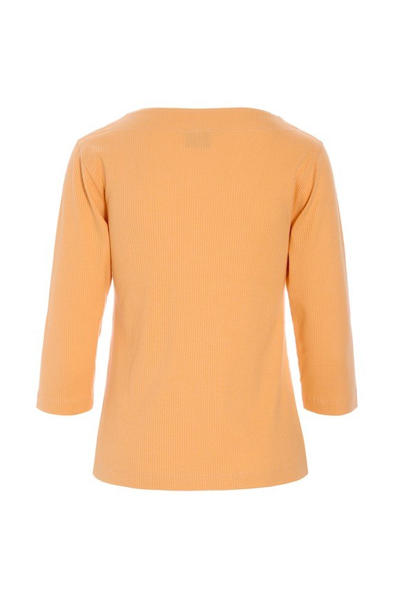 Naibu Rib 3/4 Sleeve Blouse Melon 15070