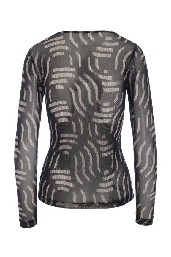 Wavy Fukashi Mesh T-shirt Wavy 15335