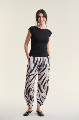 Harukaze  Pants Zebra Rose 15203