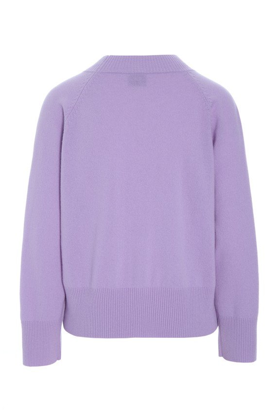 Kumo Cashmere Raglan Blouse Soft Lavender 15089