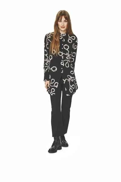 Magic Stretch flared trousers Black