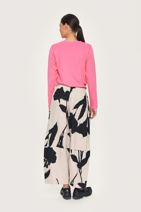 Osaka Organic Cotton Long Sleeve T-shirt Bubble Gum 14461