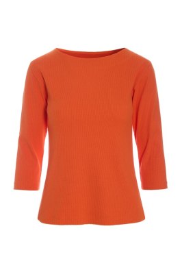 Naibu Rib 3/4-Sleeved Blouse Fireworks 15317