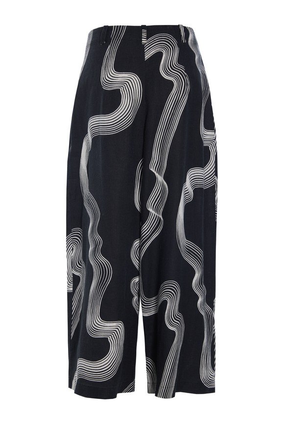 Hikazu Trousers Waves 14994
