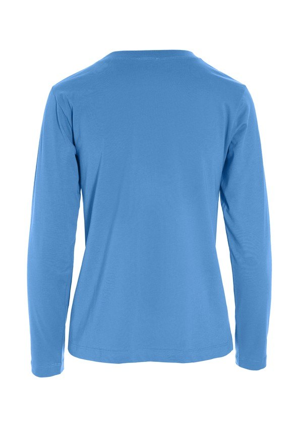 Osaka Organic Cotton Blouse Lake Blue 15320
