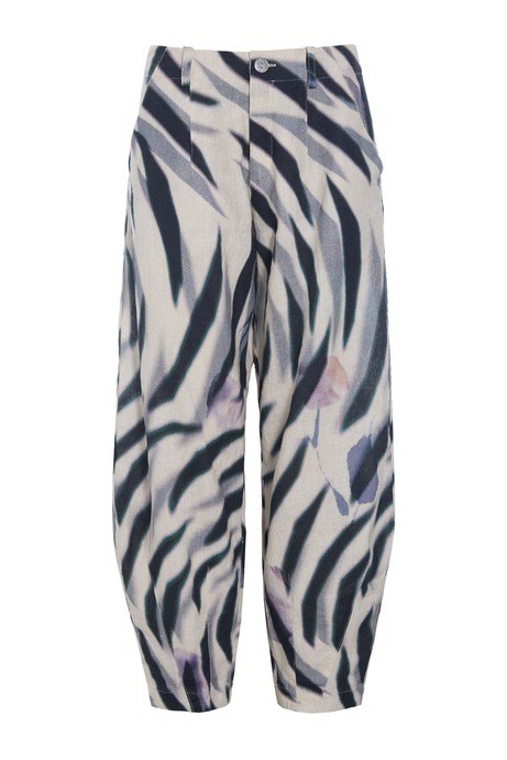 Harukaze Trousers Zebra Rose 15203