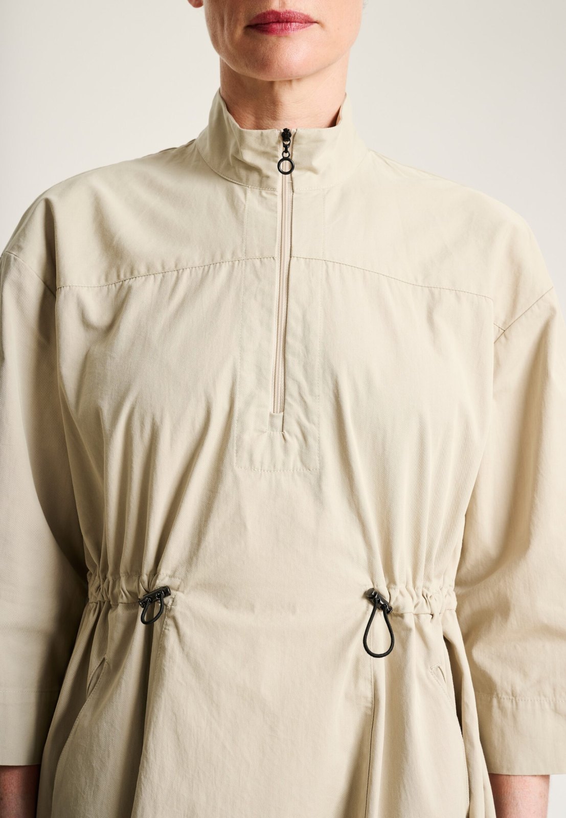 Tazuke Dress With Zipper Stone 15398