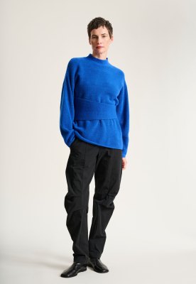 Tazuke Pleated Trousers Black 15402