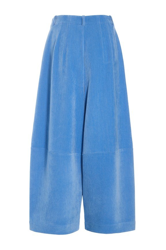 Shinji Wide-Leg Trousers Lake Blue 15390