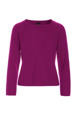 Kumo Cashmere Raglan Blouse Pink Purple 15345