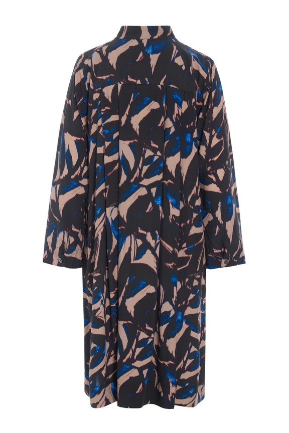 Iki Fsc Dress With Pockets Leaves 15292