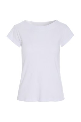 Naibu Rib Blouse White 15243