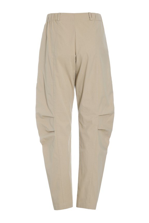Tazuke Pleated Trousers Stone 15402