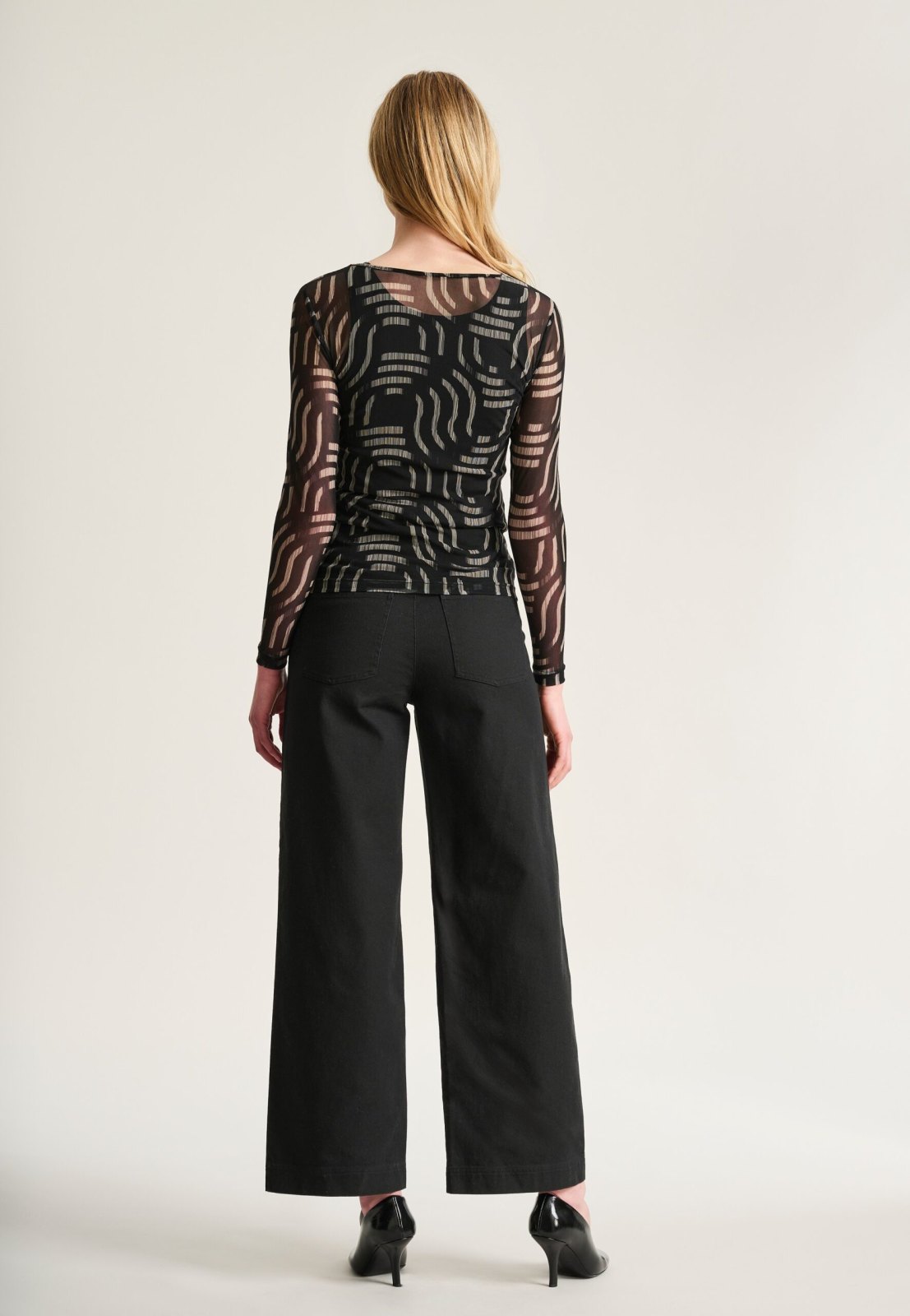 Wavy Fukashi Mesh T-shirt Wavy 15335